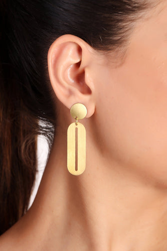 Bhavna earrings, gold - Wholesale