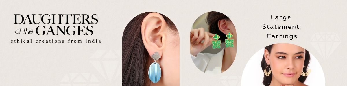 large statement earrings