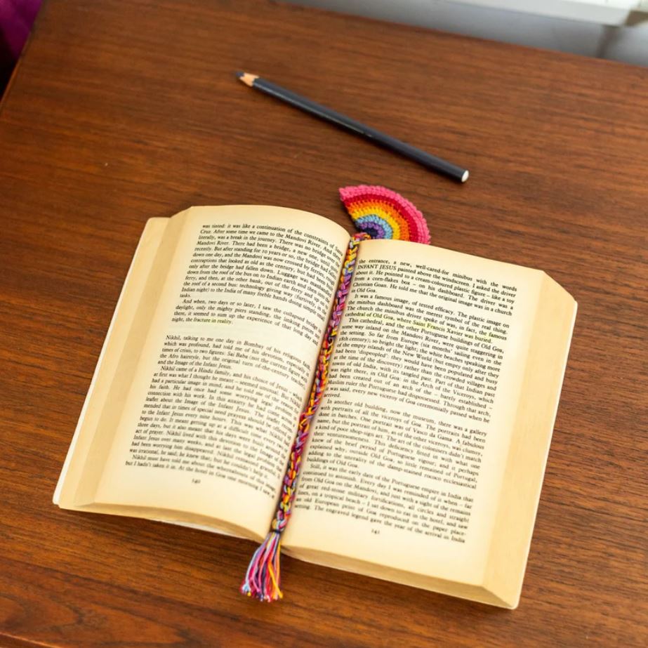 Rainbow bookmark