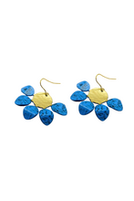 Yasmin earrings, blue