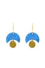 Jaya earrings, blue