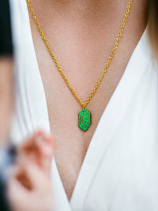 Reva Necklace, green