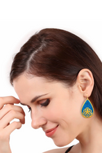 Deepa earrings, blue