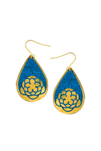 Deepa earrings, blue