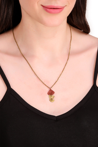 Calina necklace, berry