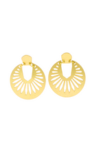 Naazia Earrings, gold