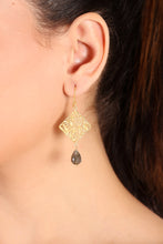 Anokhi earrings, labradorite