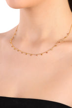 Rangeen necklace, tourmaline