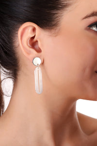 Bhavna earrings, silver