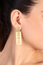 Chandra earrings, gold
