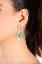 Leena Earrings, green