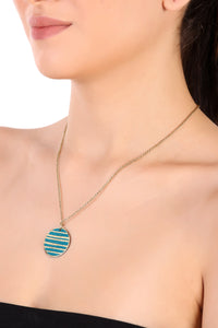 Shaheen Stripe necklace
