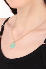 Maya necklace, green