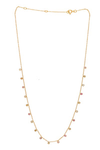 Rangeen necklace, tourmaline - Wholesale