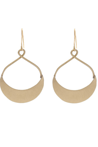 Tulsi earrings, gold