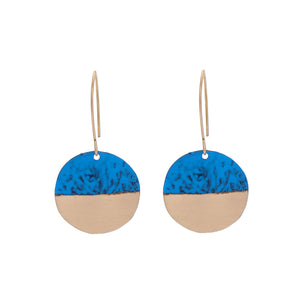Umang earrings, blue