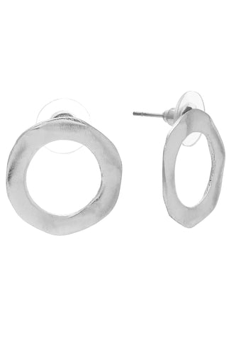 Kaavya earrings, silver