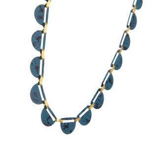 Ekta Necklace, blue