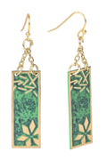 Vaatika rectangle earrings