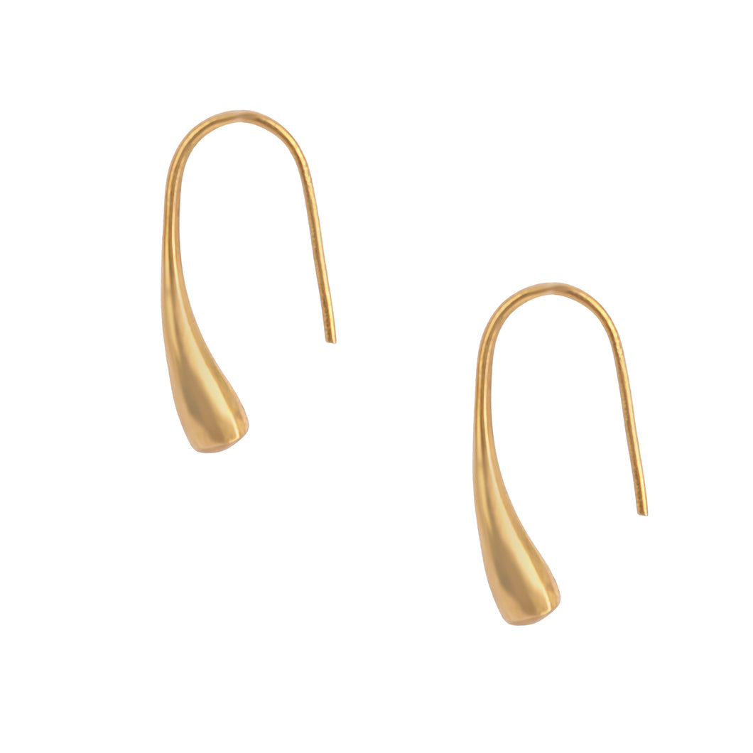 Nikita earrings, gold