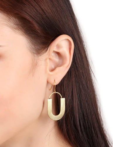 Falak earrings, gold