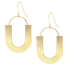 Falak earrings, gold