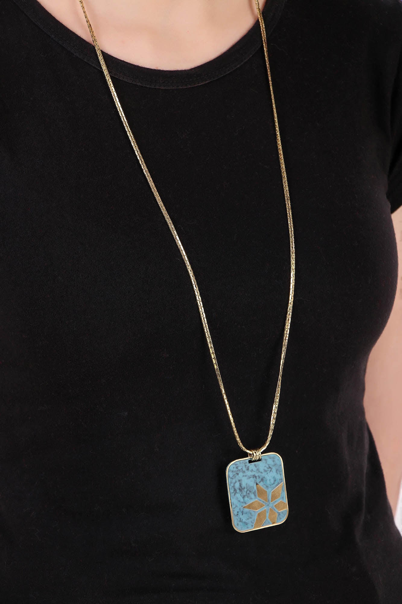 Vaatika dog tag necklace