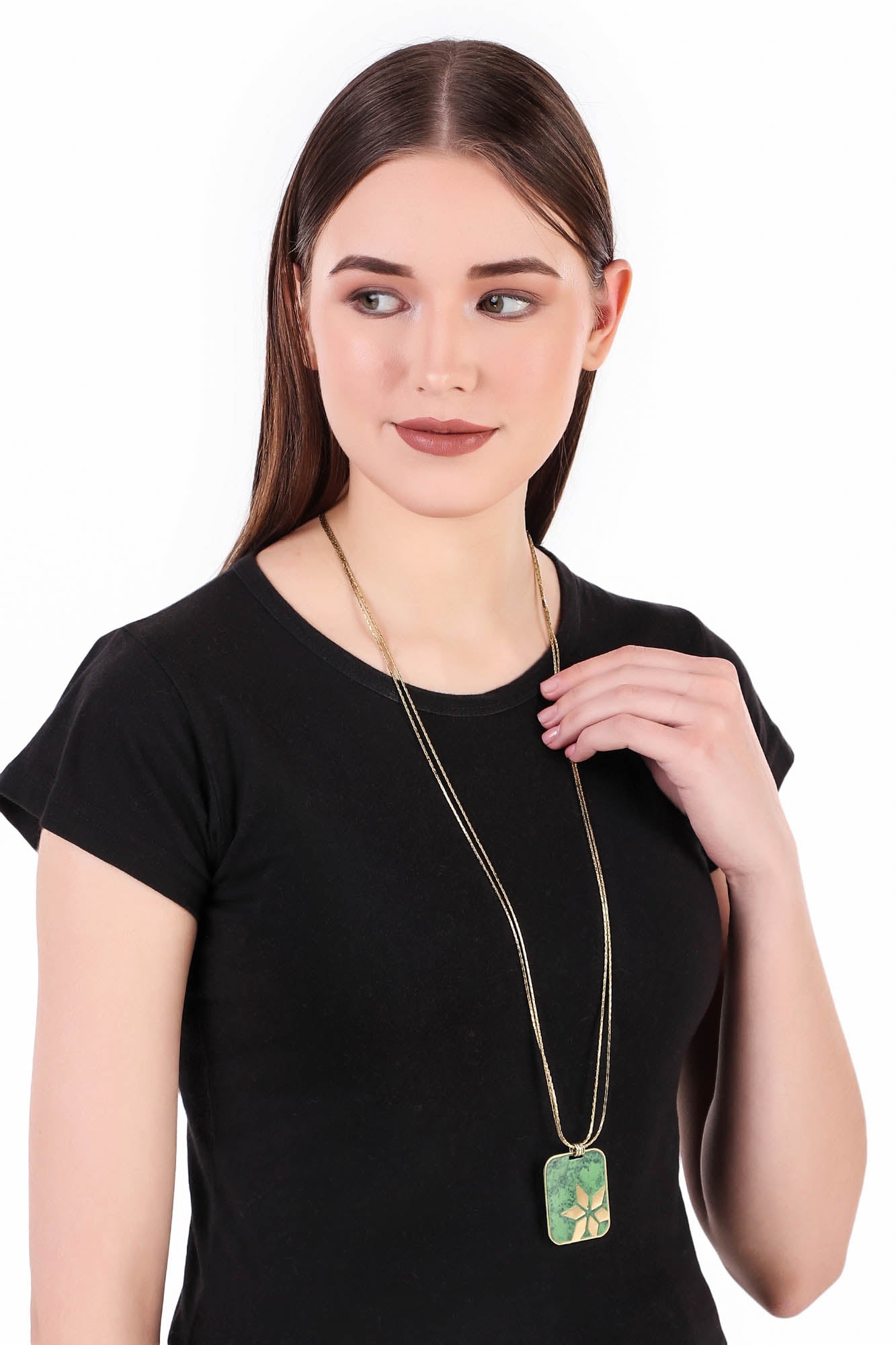 Vaatika dog tag necklace