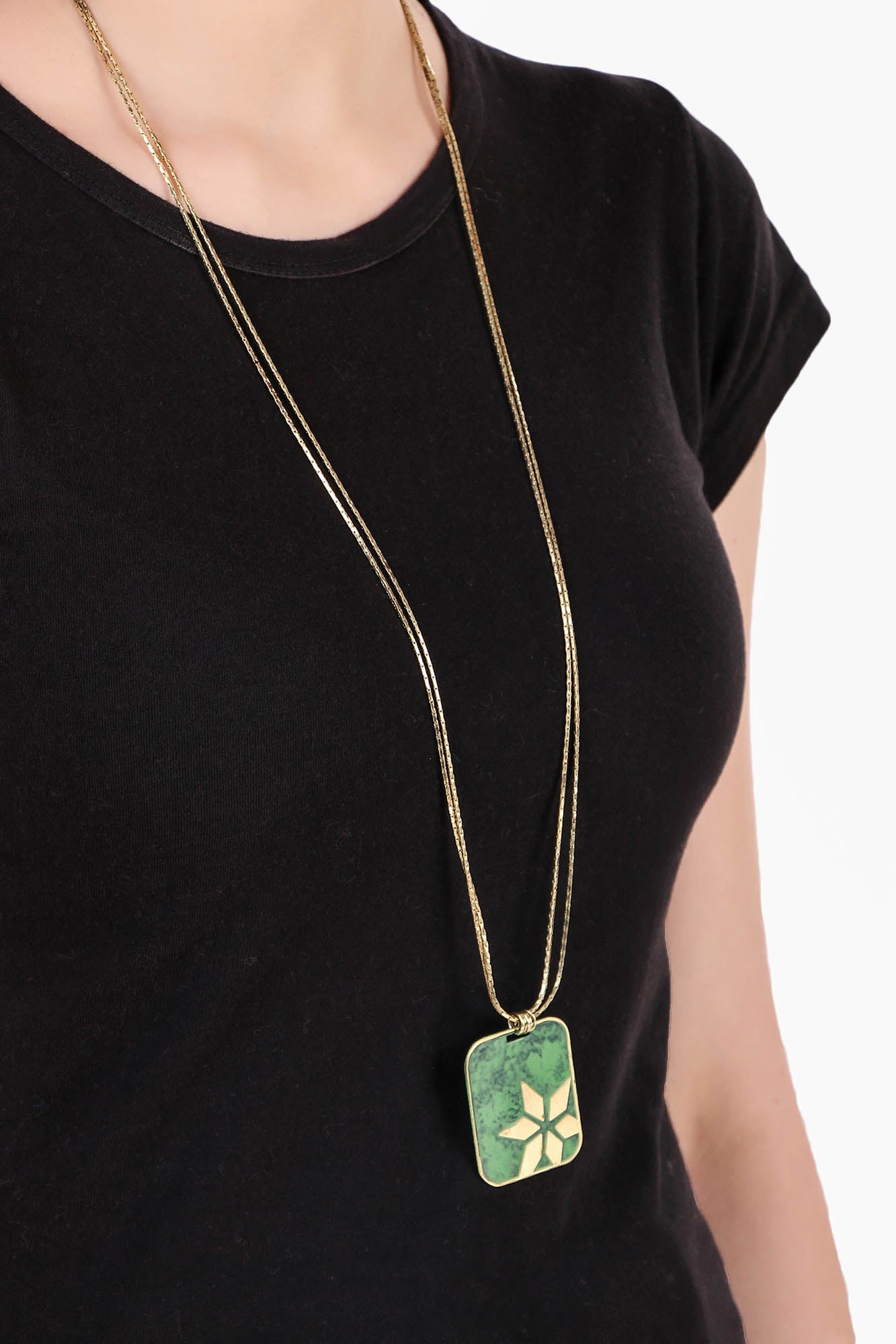 Vaatika dog tag necklace