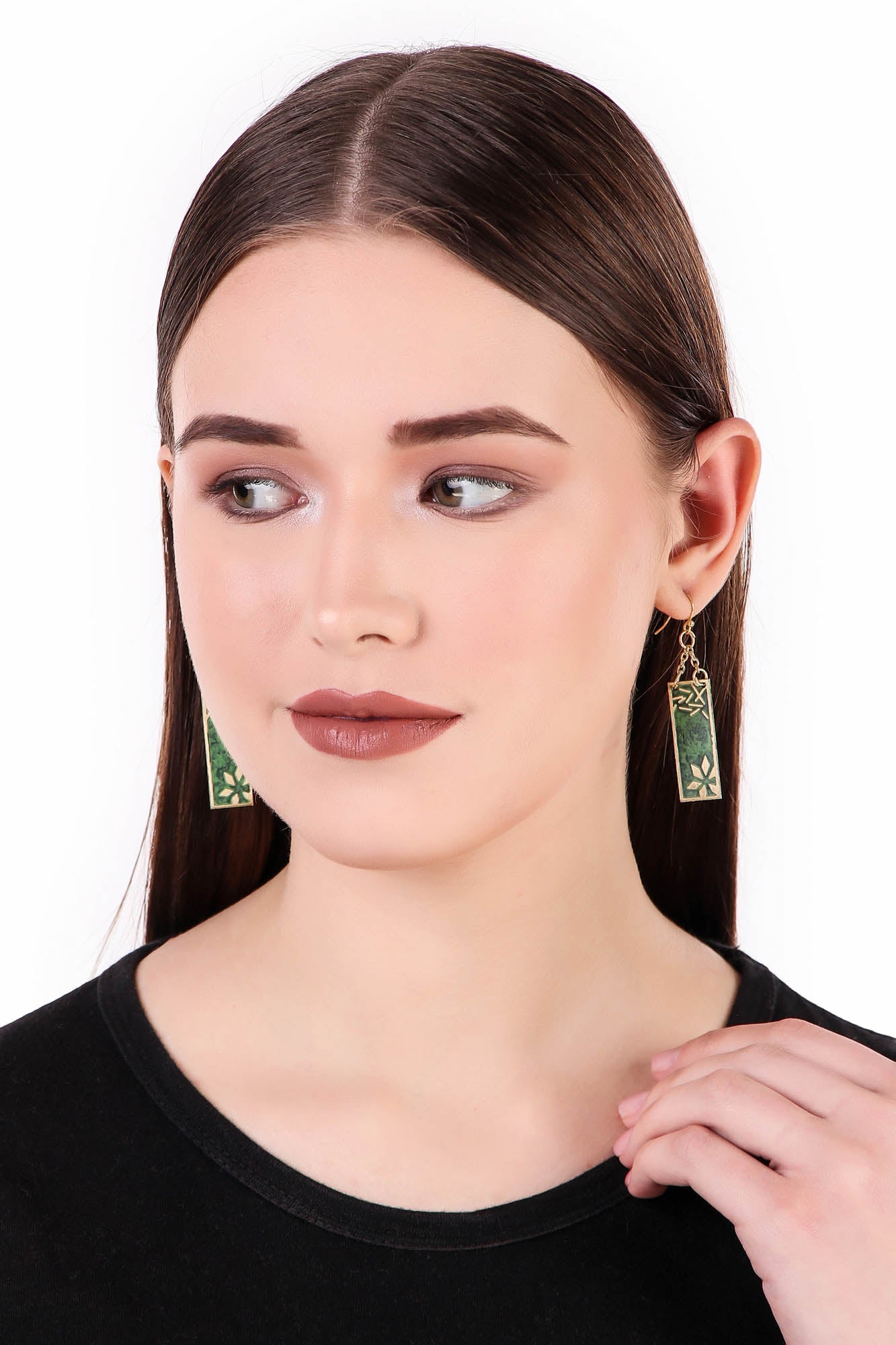 Vaatika rectangle earrings