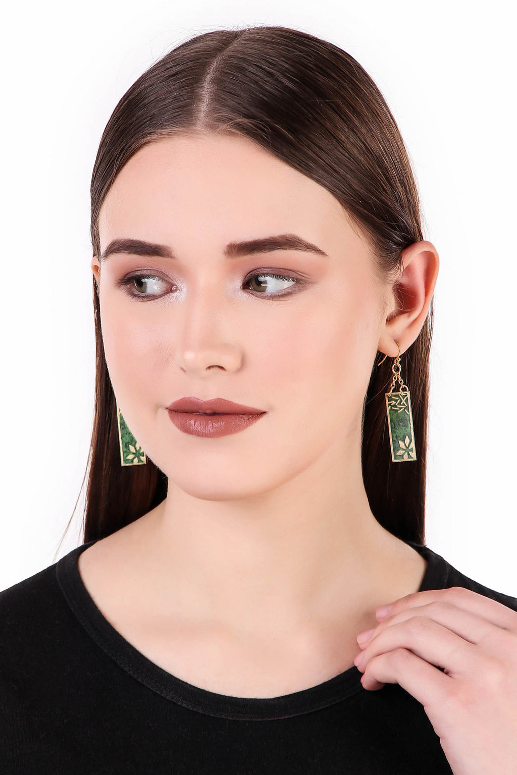 Vaatika rectangle earrings