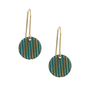 Priya Hook Earrings, Green