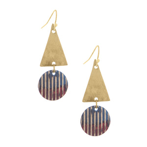 Priya Triangle Earrings