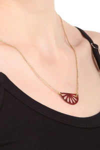 Helen necklace, red